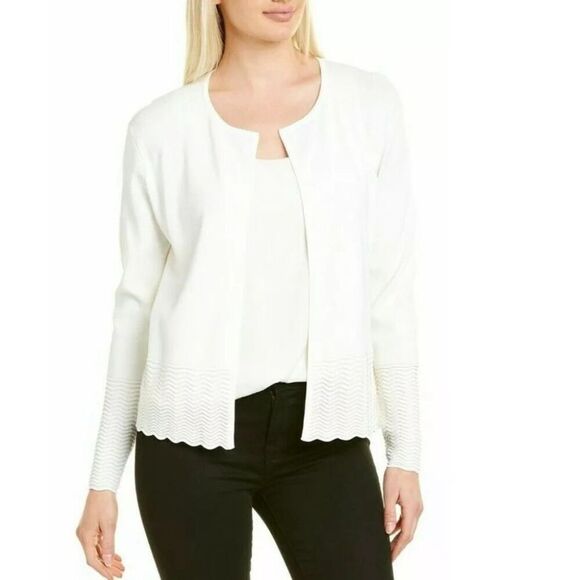 Ted Baker open zig zag cardigan sweater - Picture 1 of 7